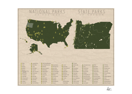 US National Parks - Oregon