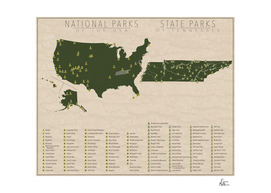 US National Parks - Tennessee