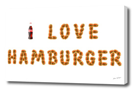 I love hamburger
