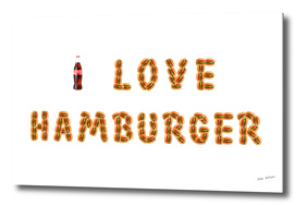 I love hamburger