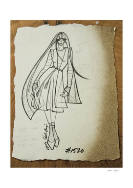 Fashion Sketch #1520