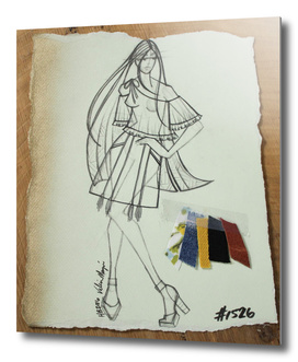 Fashion Sketch #1526