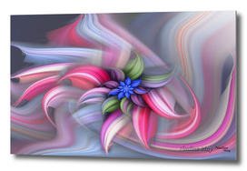 Swirling Abstract Flower