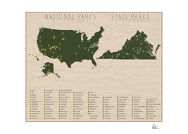 US National Parks - Virginia