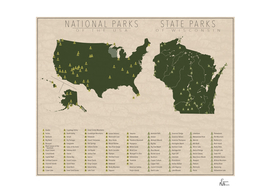 US National Parks - Wisconsin