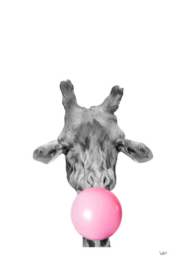 Giraffe bubblegum
