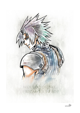 Zack Fair Artwork ( Final Fantasy VII - Crisis Core)