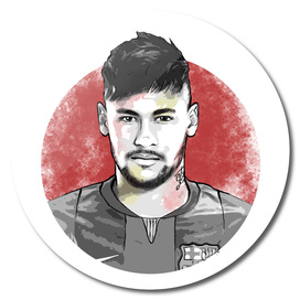 Neymar Portrait