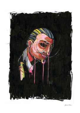 Salvador Dalí, retrato de su autorretrato