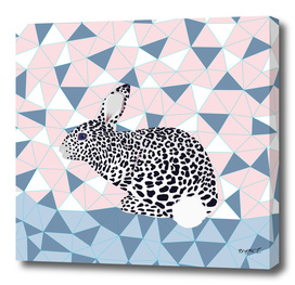 Cute Rabbit Leopard Pattern Design