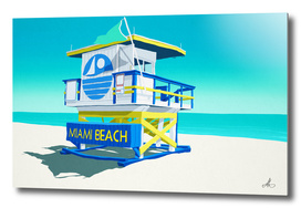 Miami beach hut