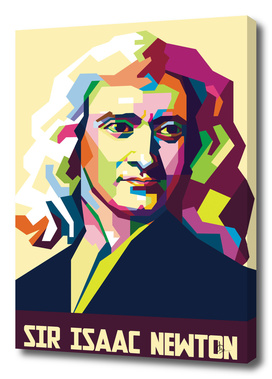 Sir Isaac Newton In Pop Art