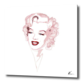 Marilyn Monroe | Halftone | Pop Art