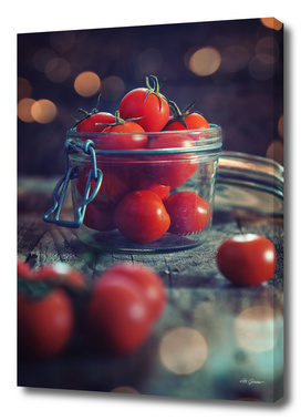 Jar of tomatoes