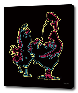 NEON ROOSTER