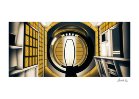 2001: A Space Odyssey Without Anyone_elevator
