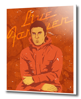 Liam Gallagher Live Forever