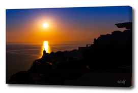 Sunset in Oia x