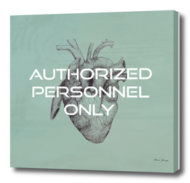 authorized personnel only