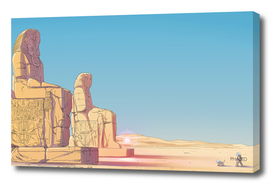 The Colossi Of Memnon