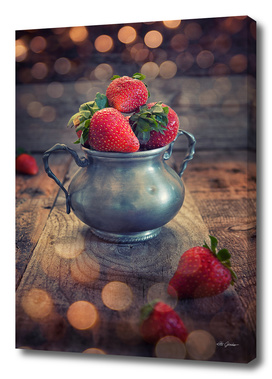 Strawberries cup