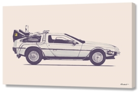 Famous Car #2 - Back to the Future's Delorean