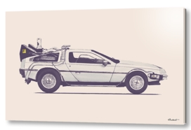 Famous Car #2 - Back to the Future's Delorean