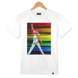 Freddie Mercury in Color