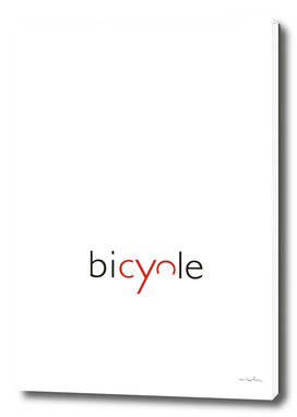Bicycle Typo