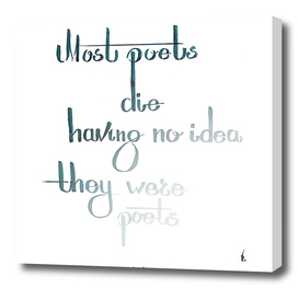 Most poets