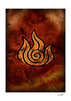 Avatar Symbol Fire Element