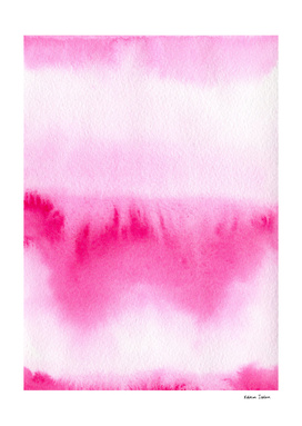 Pink wash || watercolor