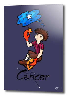 Cancer among the stars - series of T-shirts "Polaris”