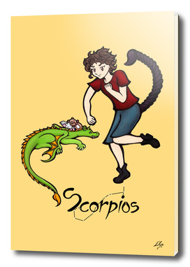 Scorpius among the stars - series of T-shirts "Polaris”