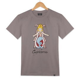 Capricornus among the stars - series of T-shirts "Polaris”