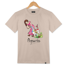 Aquarius among the stars - series of T-shirts "Polaris”