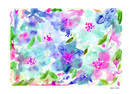 Floral abstraction #6 || watercolor