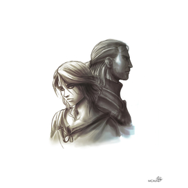 The Witcher 3 - Ciri / Geralt