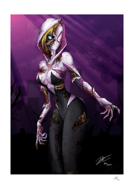 Zombie Spider Gwen