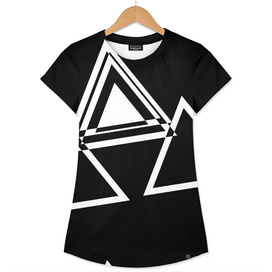 Black with White Triangles 2
