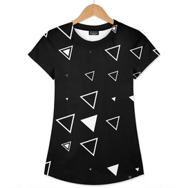 Black with White Triangles
