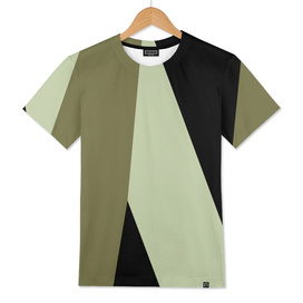 Olive and black abstract 2