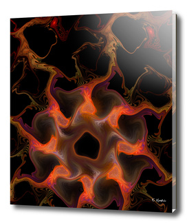 The Flames Abstract fine art print fractal art