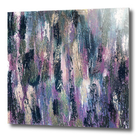Colorful brush strokes abstract art