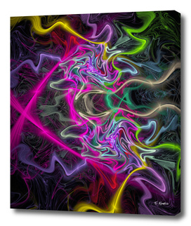 Squiggle of Kolor Fine art abstract print