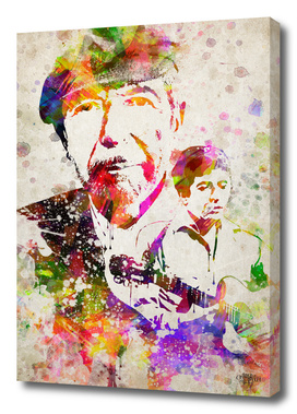 Leonard Cohen in Color