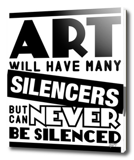 Art Can Never Be Silenced