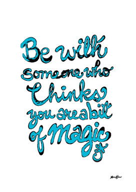 Be with Someone teal