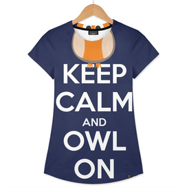 Keep calm and owl on