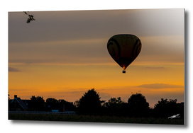 Hot Air Balloon over Holland